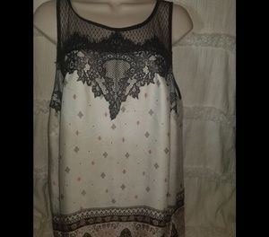Maurice's lace tank